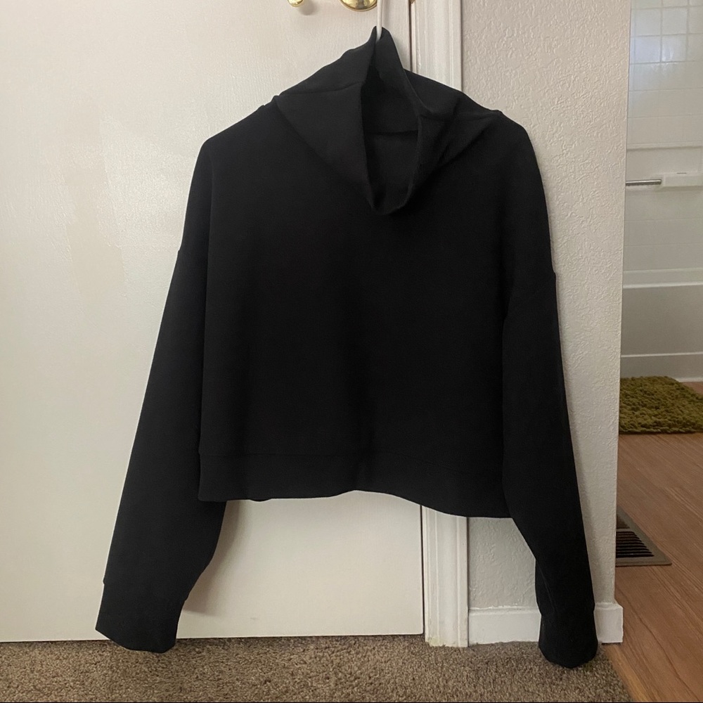 Oak + Fort Mock Neck / Turtleneck Sweatshirt